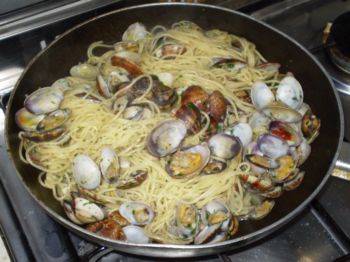 spaghetti con le vongole: un gran bel piatto!