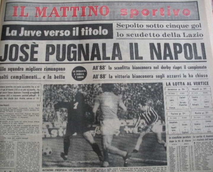 La pagina del Mattino dedicata al match scudetto