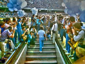 Maradona a Napoli, il giorno della presentazione