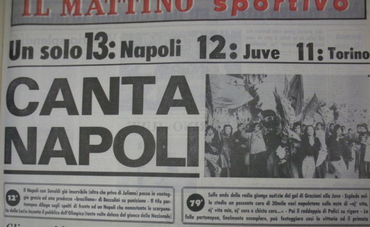 La prima pagina del Mattino Sportivo