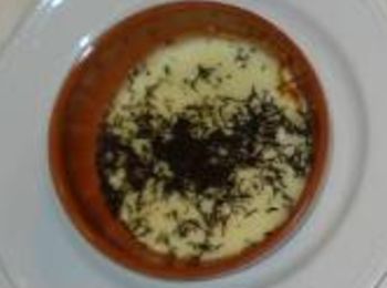 Scamorza al forno con tartufo nero