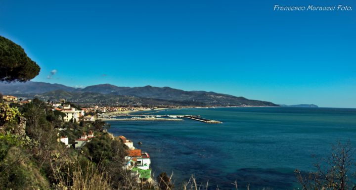 Veduta della costa di Pioppi