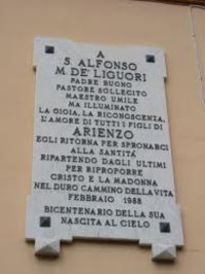Uno dei tanti segni dell'immensa devozione del Sud nei confronti di Sant'Alfonso de Liguori